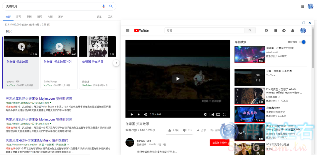 Url render 在搜尋結果預覽網站內容，不需開新分頁(Chrome、Firefox擴充功能) - 伴你左右