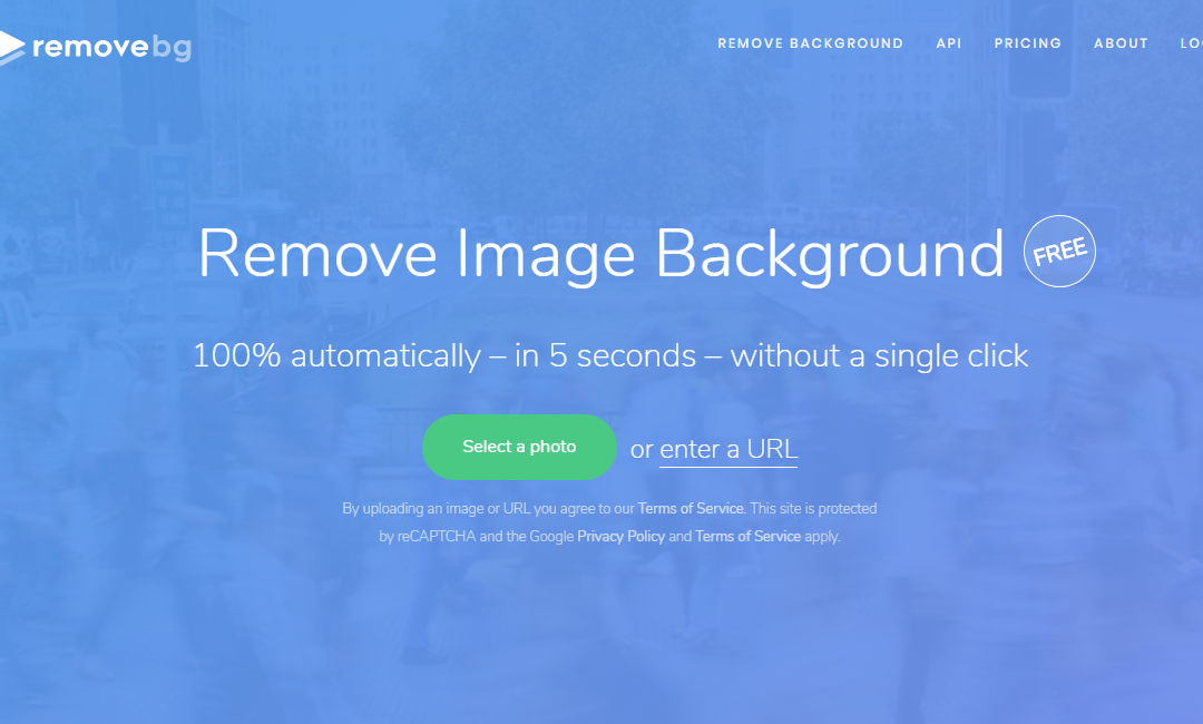 remove.bg 免費線上去背工具,上傳圖片五秒鐘自動去除背景