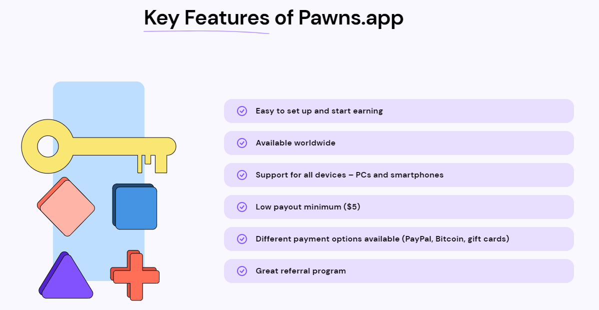 Characteristics of pawns