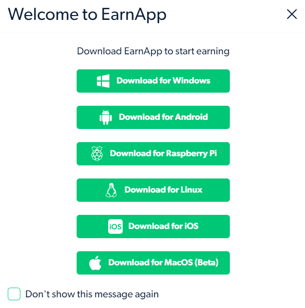 EarnApp Download